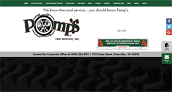 Desktop Screenshot of pompstire.com